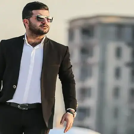 بنر آهنگ مجید خراطها بارون زده