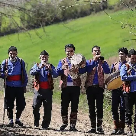 بنر آهنگ قدیمی گیلکی کل علی جانم کل علی